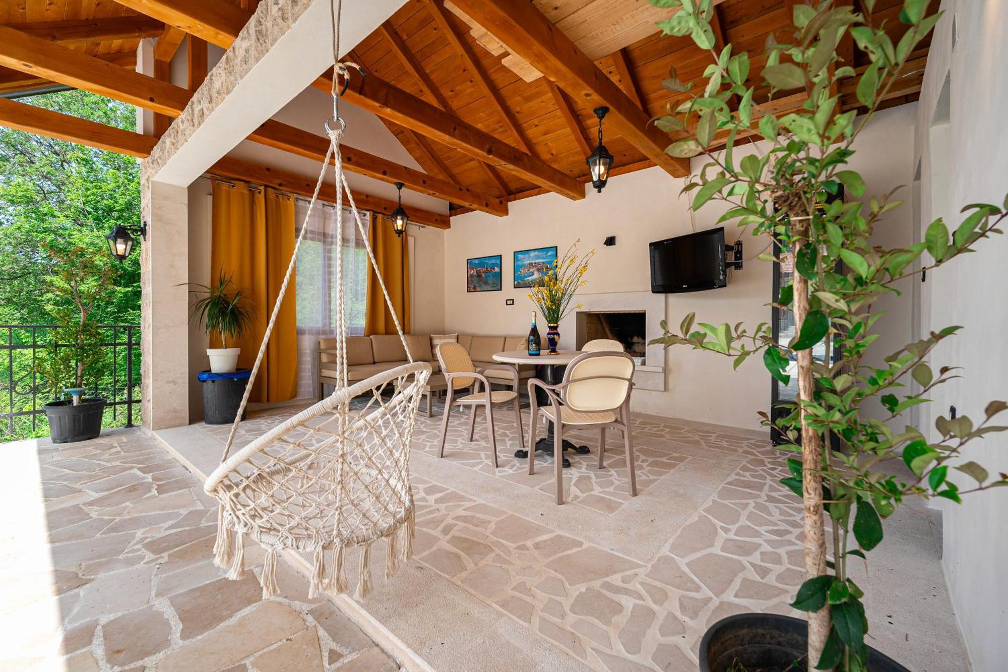 Sunset & Sunrise Villas In Stanisici-Two Villas With Common Pool 布德瓦 外观 照片
